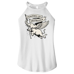 Powered by Ibuprofen Women Halter Tank