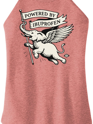Powered by Ibuprofen Women Halter Tank