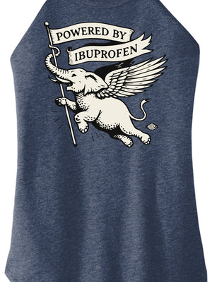 Powered by Ibuprofen Women Halter Tank