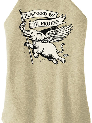 Powered by Ibuprofen Women Halter Tank