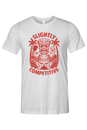 Slightly Competitive Pickleball Unisex Triblend Tee