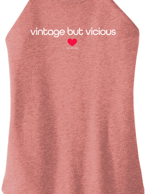 Vintage But Vicious Halter Tank