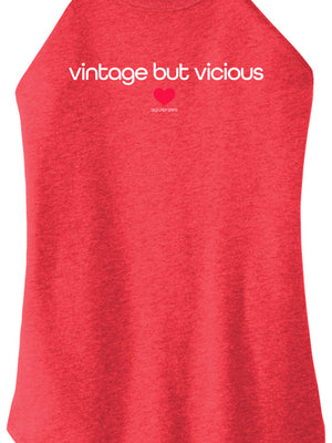 Vintage But Vicious Halter Tank