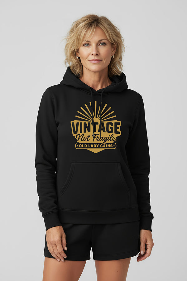 Vintage Not Fragile Unisex Pullover Hoodie