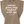 A cropped, sleeveless t-shirt in a washed taupe-brown color, featuring the quote 'women grow more radical with age - gloria steinem' printed in a light pink script font on the front.