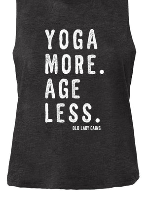 Yoga More Age Less Crop Tank