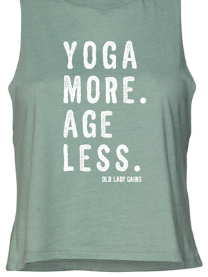 Yoga More Age Less Crop Tank