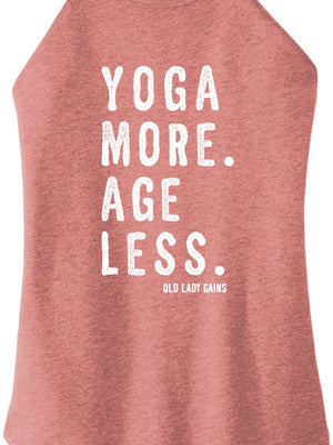Yoga More Age Less Halter Tank