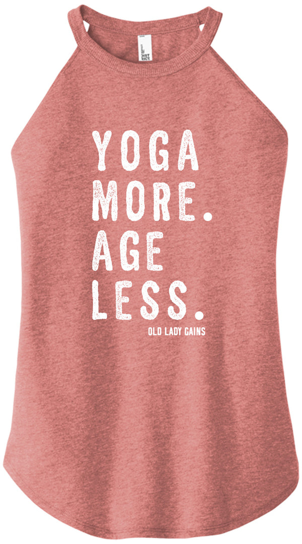 Yoga More Age Less Halter Tank