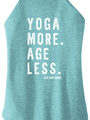 Yoga More Age Less Halter Tank