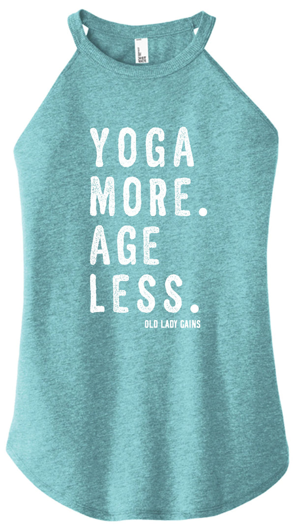 Yoga More Age Less Halter Tank