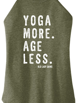 Yoga More Age Less Halter Tank