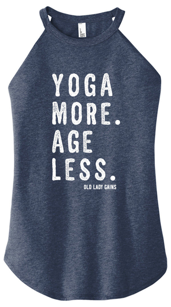 Yoga More Age Less Halter Tank