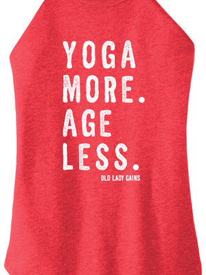 Yoga More Age Less Halter Tank