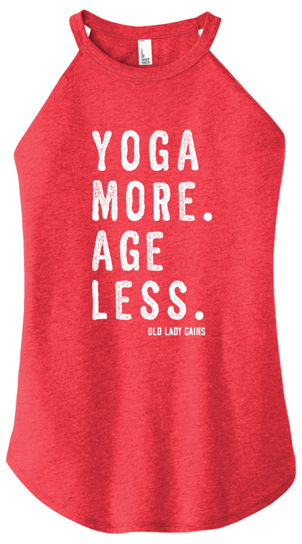 Yoga More Age Less Halter Tank