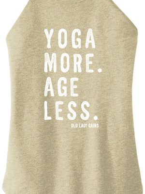 Yoga More Age Less Halter Tank