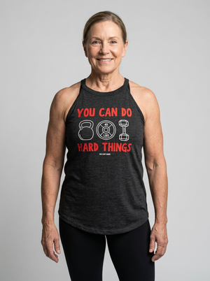 You Can Do Hard Things Women's HalterTank