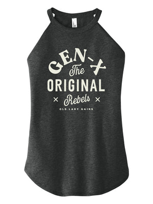 Gen X, Strong Women, Halter Tank, Women Over 40, Active Lifestyle, Aging Strong, Confident Women, 80s Vibe