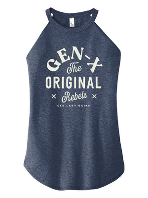 Gen X, Strong Women, Halter Tank, Women Over 40, Active Lifestyle, Aging Strong, Confident Women, 80s Vibe