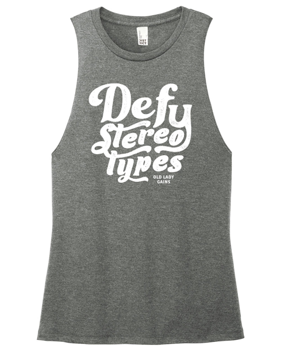 Defy Stereotypes Muscle Tank