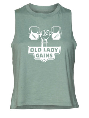 OLG Dumbbell - Crop Tank
